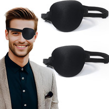 2 Pcs Adjustable Eye Patches Left/Right Lazy Eye Patches for Adults Children