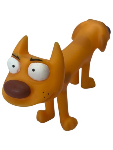 Vintage 1999 Nickelodeon Katze Hund Cartoon Vinyl Figur Spielzeug Kaugummi Halter Nick - Bild 11 von 11