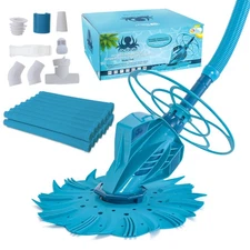 Octopus Automatic Pool Vacuum Cleaner, Hose Set, Powerful Suction Removes Debris
