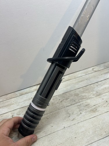 Star Wars Lightsaber Forge Darksaber Mandalorian Sound Fx And Lights Free Post - Picture 7 of 14