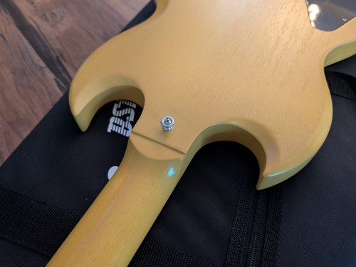 2007 Gibson SG Special Faded RARE TV Yellow Electric Guitar EXCELLENT With OSSC - Picture 13 of 19