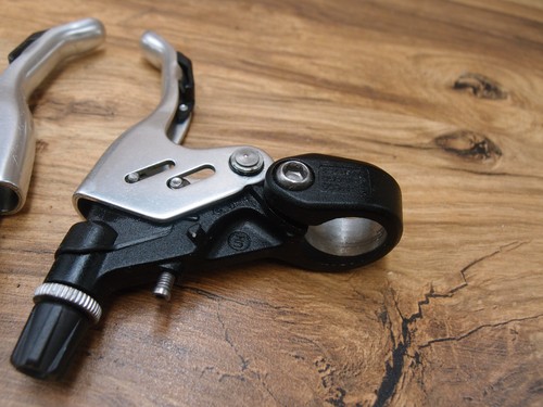MTB brake levers Shimano Deore LX Servo-Wave Action BL-M600 VIA Japan - Picture 8 of 10