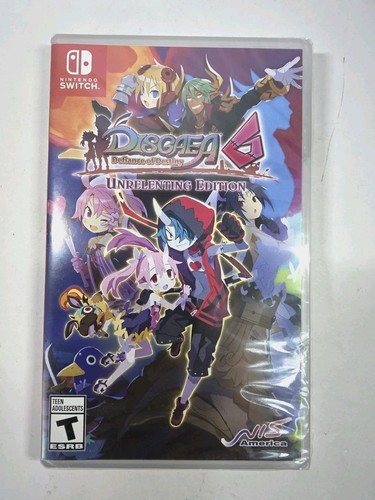 Disgaea 6 Defiance of Destiny Unrelenting Edition - Nintendo Switch - New Sealed