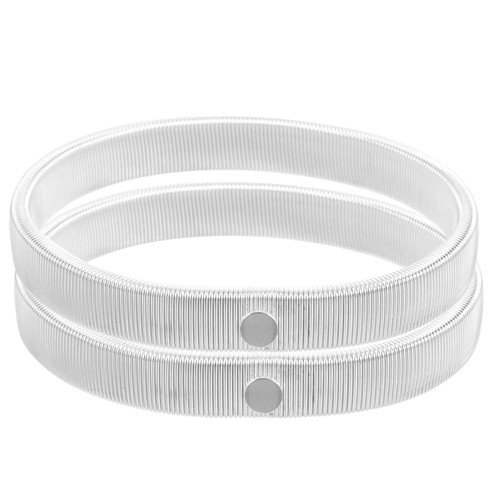 Brazalete elástico de 2 piezas para hombre con tirantes de resorte - Imagen 2 de 12