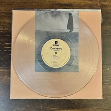 QUICKSAND - INTERIORS 12” LP Clear Vinyl nyhc schreifels bold yot sxe underdog
