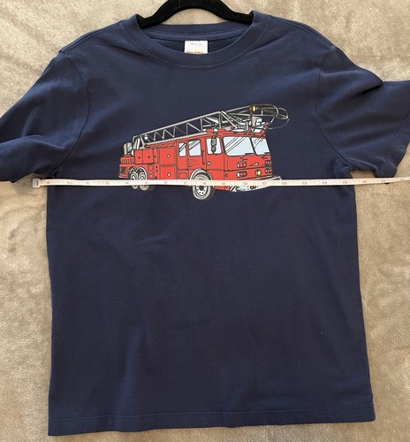 Hanna Andersson Fire truck Tee Size 8 - Picture 6 of 6