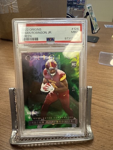 2022 Origins Brian Robinson Jr Green 3/5 Rookie