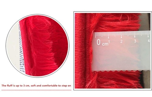 3 Piece Bathroom Rug Set,Bath Rug, Contour Mat, Lid Cover Non-Slip with Rubbe... - Picture 3 of 5