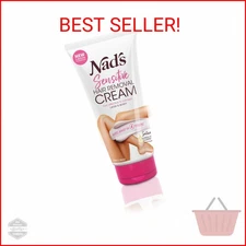 Nad's Hair Removal Cream for Women - Sensitive Depilatory Cream for Body & Legs,