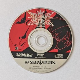 Sega Saturn Vampire Savior with Spine Sega Saturn SS Vampire Savior Japan