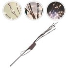 1Pc Party Garden LED Light Decorative Christmas Lamp Adornment (Warm White)