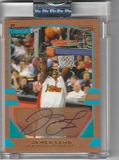 2003-04 Bowman Signature James Lang Gold Rookie Auto 29/99 #61