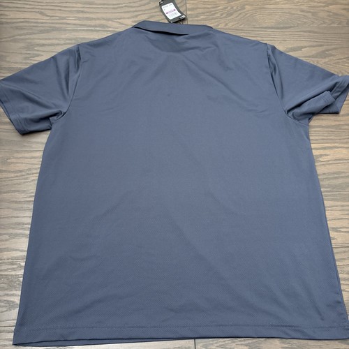Neu mit Etikett Under Armour The Performance Polo kurzärmliges graues Golf-Poloshirt 2XL $ 55 - Bild 11 von 12