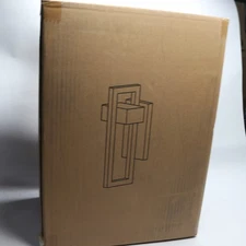 Luttrel LED Outdoor Wall Light Black 18" 566BB-BK-LED