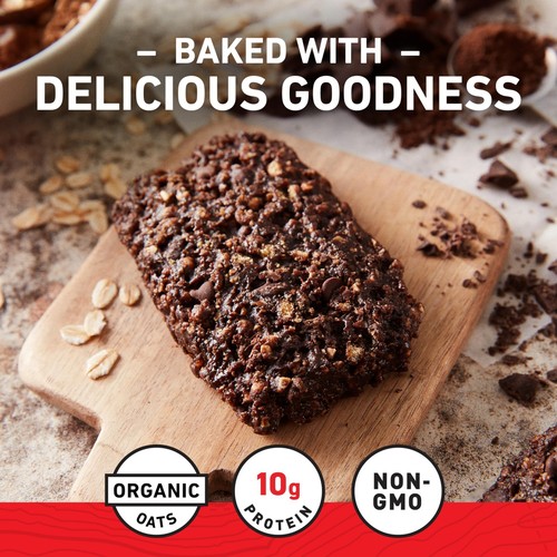 - Chocolate Brownie Flavor - Made with Organic Oats - Energy Bars - Non-GMO -... - Picture 4 of 9