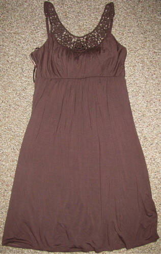 NUEVO Max and Cleo ROBERTA CROCHET Jersey VESTIDO M XL $148 - Imagen 1 de 5