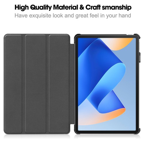 Ultra Slim Leather Tri-Fold Stand Magnetic Smart Case Cover For Huawei MatePad - Picture 5 of 118