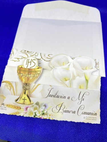 24 Invitaciones de Primera Comunion(Spanish First Communion Invitations),Favors - Picture 9 of 10