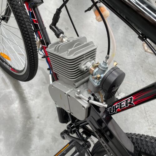 100cc 2 Stroke Petrol Gas Motor Motorised Motorized Engine Bicycle Push Bike - Picture 7 of 19