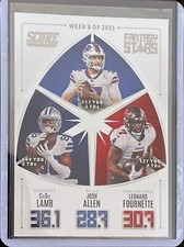 2022 Panini Score Football: Josh Allen et al - Week 6