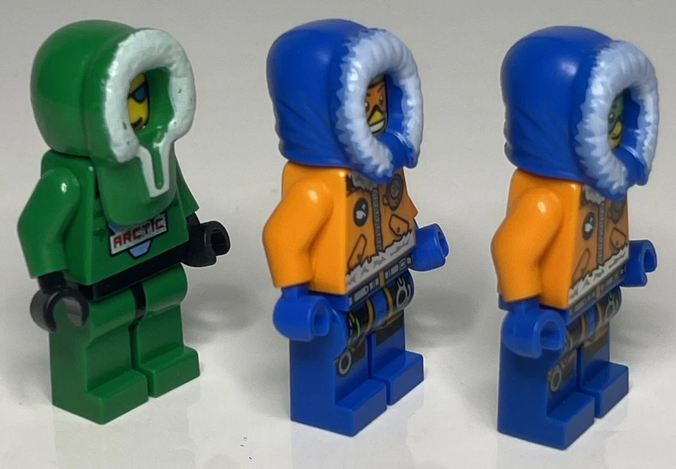 LEGO Arctic Explorers Minifigure Lot (City, ARC008, CTY0493, CTY0492, Minifig) - Image 2 of 4