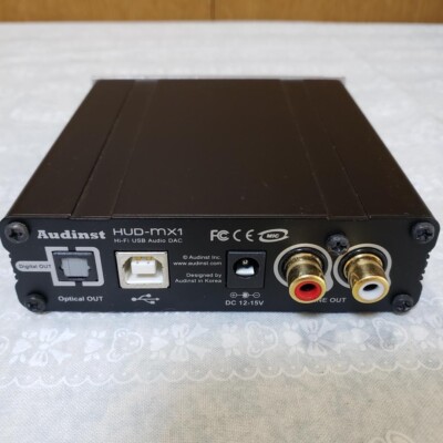 Audinst HUD mx1 Headphone Amplifier USB Hi Fi Audio Used in Japan