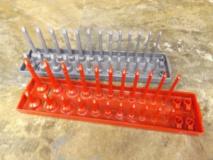 Snap-on-Tools-2pc-Metric-amp-SAE-Plastic-Socket-Organizers-4mm-15mm-amp-1-8-034-5-8-034