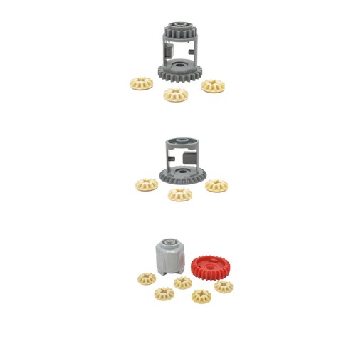 Technic Differential Gear-28 Teeth Round Axle for Lego Kit Building Blocks Sets - Picture 10 of 19