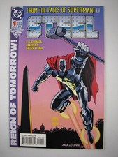 DC Comics Steel #1 February 1994 1st app of Natasha Irons