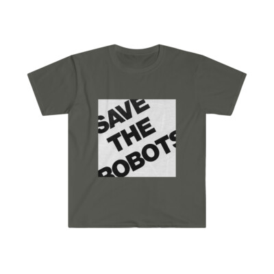 SAVE THE ROBOTS Softstyle T-Shirt East Village NYC After hours club 1990s
