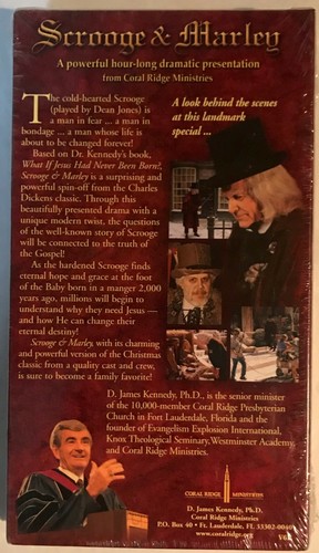 Scrooge & Marley - VHS - "What If Jesus Had Never Been Born?" - Brand New  - Picture 2 of 2
