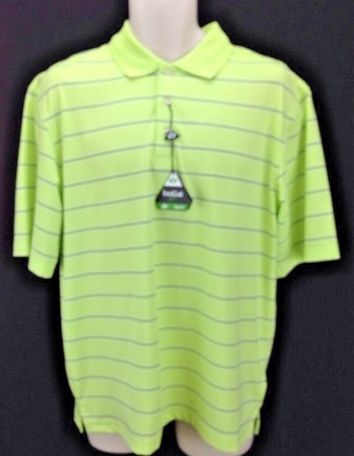 BOLLE TECH MENS GOLF TENNIS POLO SHIRT SIZE M GREEN NEW WITH TAGS
