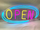 Open Sign for Business Bright Led Sign High Visibility Usd, Dimmable, Pretty