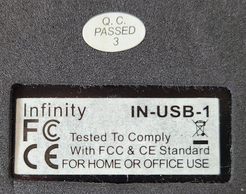 Infinity IN-USB-1 Digital USB Pedal Dictado Traducción Transcriptor Funciona - Imagen 4 de 4