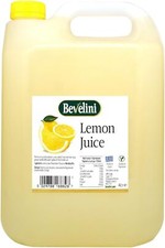 Lemon Juice 4L Fresh Juice Concentrate, Natural Flavor, Ideal for Cooking & Drin