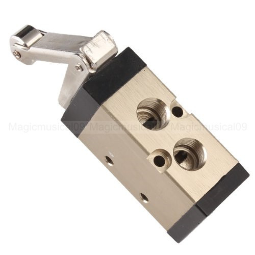 PT1/4" Ports Roller Type 2 Position 5 Way Mechanical Valve MSV-86522R - Picture 2 of 6