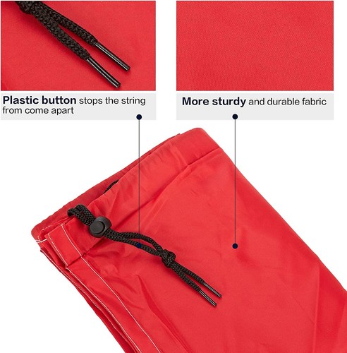 2 Pack 28" L x 40" H Laundry Bag Large  Washable Dirty Clothes Organizer Easy to - Picture 3 of 7