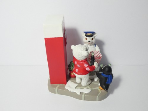 DRINK COCA-COLA EISBÄR JUNGES LIMITIERTE AUFLAGE SAMMLERGESELLSCHAFT FIGUR - Bild 6 von 7