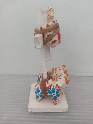 Daruma - Statua ispanica in legno - Foto 4 di 6