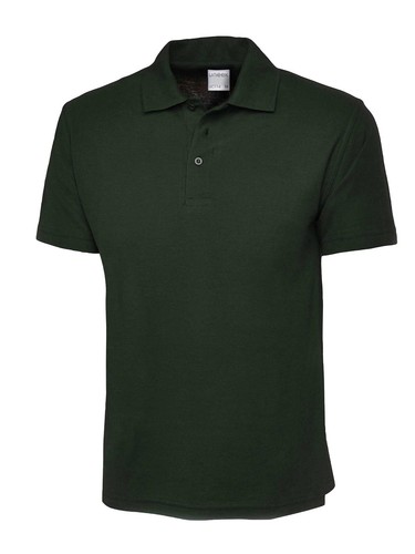 Mens Uneek Ultra Polo Shirt Plain Short Sleeve Regular Fit Casual Ringspun Tops - Picture 11 of 20