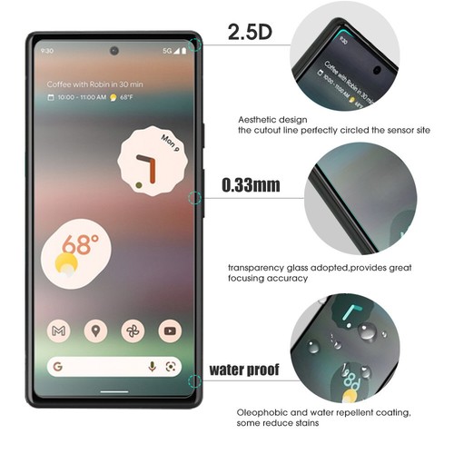 Enhanced Sensitivity Tempered Glass For Google Pixel 7a 8 Pro 5a 4a 6a 3A 4 XL 7 - Picture 16 of 24