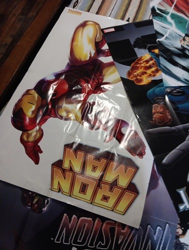 *LOT OF 11* VINTAGE 90s early 2000s DC comics & Marvel Super Hero movie Posters - Picture 19 of 20