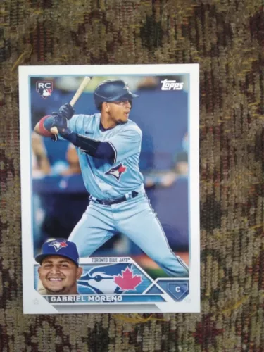 2023 Topps Series 1 Gabriel Moreno #169 Toronto Blue Jays