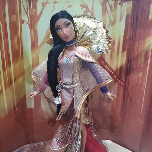 Disney Designer Collection Pocahontas Limited Edition Doll Released 2021– New - Picture 13 of 20