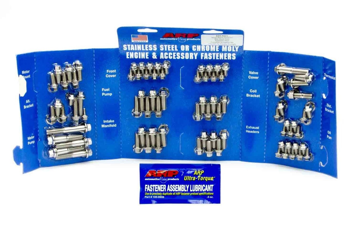ARP Pontiac 6pt Alternator Bracket Bolt Kit ARP Pontiac 6pt Alternator Bracket Bolt Kit