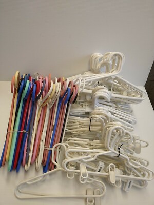 Poity Non-Slip Plastic Kids Hangers – 10 Pack, Multi-Color, For Baby & Toddler Clothes - View #10