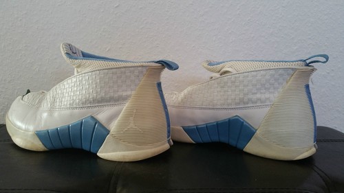 Uk Weiß Air Hellblau 8 Us 41 2000 Gr Nike Sammlerstück Original Jordan Xv 1999 7 n0Owk8P