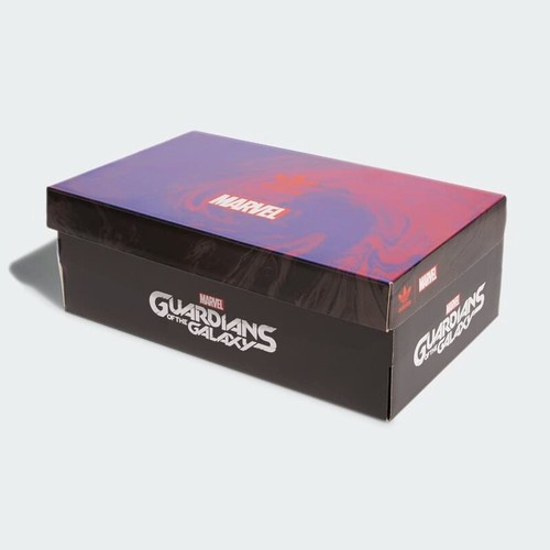 Adidas ZX 1K Boost Seasonal Marvel/Größe 42 2/3 /schwarz/rot/gold/GX1210 - Bild 8 von 9
