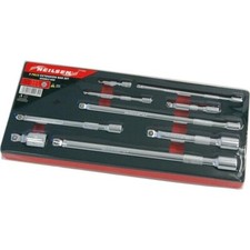 9PC 1/4" 3/8" 1/2" DR WOBBLE EXTENSION SOCKET RATCHET BAR SET SIZES CT1232