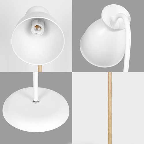 Standard Black Floor Lamp Base Reading Bedroom Living Room Adjustable Task Light - Picture 31 of 43